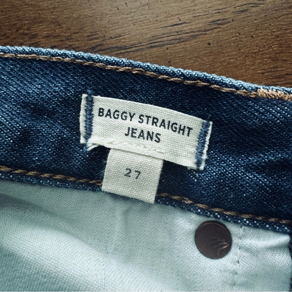 Madewell Baggy Straight Jeans - Picture 6 of 6